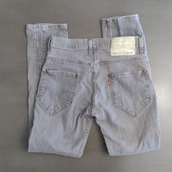 Levi's 511 Jeans | Gray | 30 x 30 - Picture 3 of 4